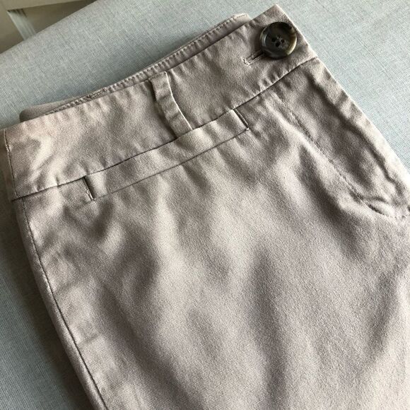 Ann Taylor Light Gray Chinos - Picture 9 of 11
